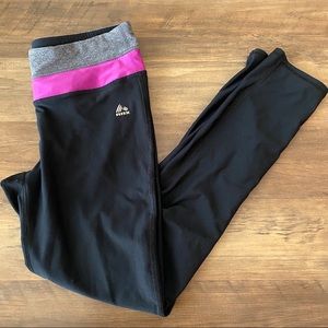 RBX // Black Purple Workout Leggings